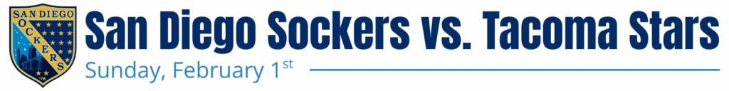 San Diego Sockers vs. Tacoma Stars